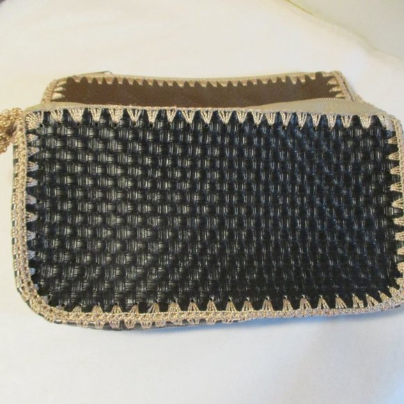 Lot of 2 Handmade Brown Ladies or Mens Pouches Make-up Cases Wallet - Picture 5 of 9